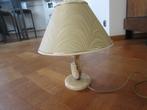 Tafel lamp met marmeren voet, Overige materialen, Klassiek, Ophalen of Verzenden, Zo goed als nieuw