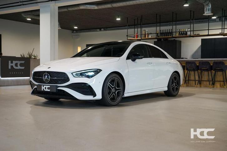 Mercedes-Benz CLA 200 AMG | Pano | Sfeer | 360 camera, Auto's, Mercedes-Benz, Bedrijf, Te koop, CLA, 360° camera, ABS, Achteruitrijcamera