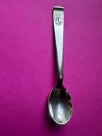 Fraai RVS R.V.S. lepeltje lepel zwaar verzilverd. T Sola 100, Ophalen of Verzenden, Gebruikt, Gebruiksvoorwerp