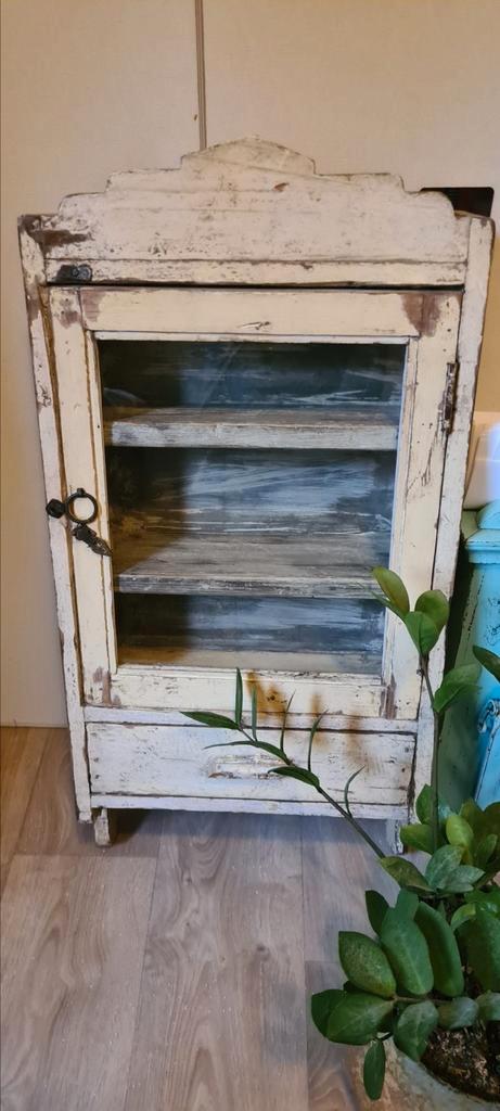 Origineel Indiaans medicijnen kastje - hangkastje - India, Antiek en Kunst, Curiosa en Brocante, Ophalen