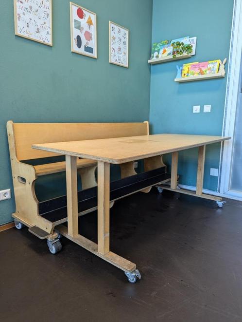 Tafels en banken Kinderdagverblijf/BSO, Kinderen en Baby's, Kinderkamer | Tafels en Stoelen, Gebruikt, Tafel(s) en Stoel(en), Ophalen