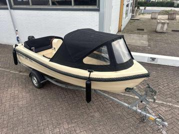 Admiral 470 XL Sloep met Suzuki 9.9 pk evt met trailer  beschikbaar voor biedingen