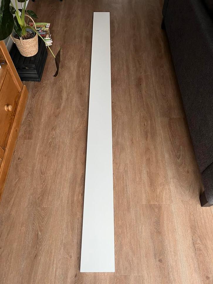 Vensterbank plank mdf 297,3 x 20 x 2,3 cm  kleur ca. Ral9010, Doe-het-zelf en Verbouw, Hout en Planken, Zo goed als nieuw, Plank