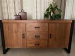 Mango dressoir ( nieuw) 160 x 40 x 80 van € 699 voor € 550, Ophalen, Zo goed als nieuw, 25 tot 50 cm, 150 tot 200 cm