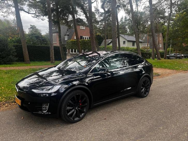 Tesla Model X 2020 Ludicrous, Auto's, Tesla, Particulier, Model X, 360° camera, 4x4, ABS, Achteruitrijcamera, Adaptieve lichten