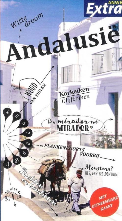 ANDALUSIE Spanje anwb extra reisgids, Boeken, Reisgidsen, Zo goed als nieuw, Reisgids of -boek, Europa, ANWB, Ophalen of Verzenden