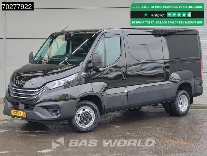 Iveco Daily 35C21 3.0L Automaat 210PK 3,5t Trekhaak L2H1 LED, Auto's, Bestelauto's, Bedrijf, Te koop, Achteruitrijcamera, Airconditioning