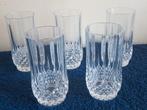 vintage retro 5 Cristal d' Arques Longchamp longdrinks, Verzenden, Overige materialen, Overige stijlen, Overige typen