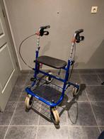 Blauwe rollator, Ophalen of Verzenden, Lichtgewicht, Zo goed als nieuw