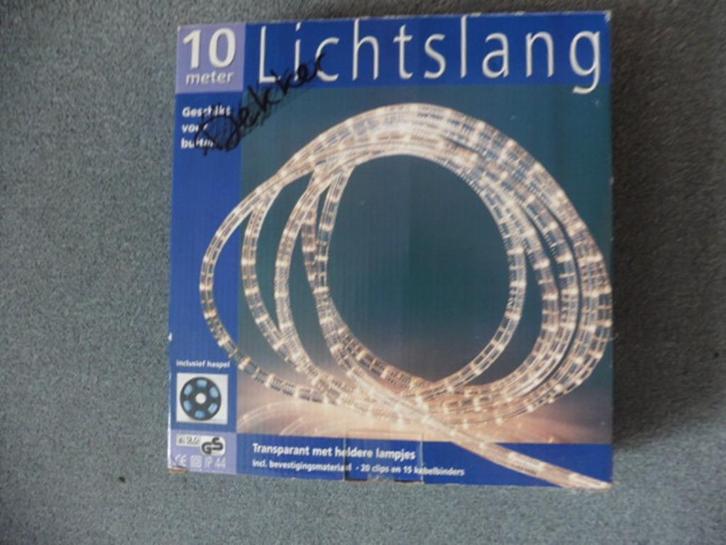 Lichtslang voor buiten 10 meter, Diversen, Kerst, Zo goed als nieuw, Ophalen