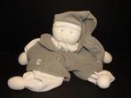 DIFRAX POPJE VELOURS WIT MET GRIJZE TUINBROEK EN MUTS,, Verzenden, Nieuw, Overige typen