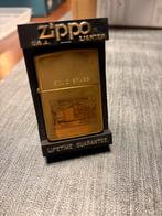 Zippo Solid brass Amsterdam nieuw, Ophalen of Verzenden, Nieuw, Aansteker