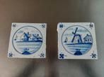 Oude Delftse Tegels met Molen en Huis, Antiek en Kunst, Antiek | Wandborden en Tegels, Ophalen