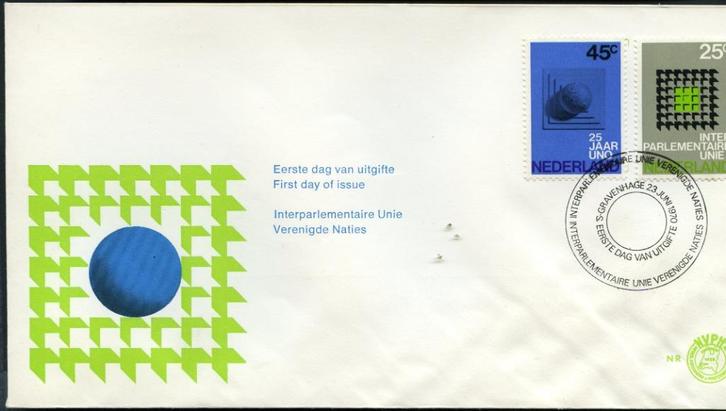 Nederland 1970 E107 Verenigde Naties z.a., Postzegels en Munten, Postzegels | Eerstedagenveloppen, Onbeschreven, Nederland, Ophalen of Verzenden