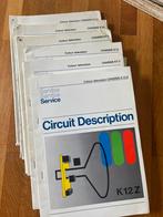 Philips TV, Video2000 en diverse service manuals, Ophalen, Zo goed als nieuw