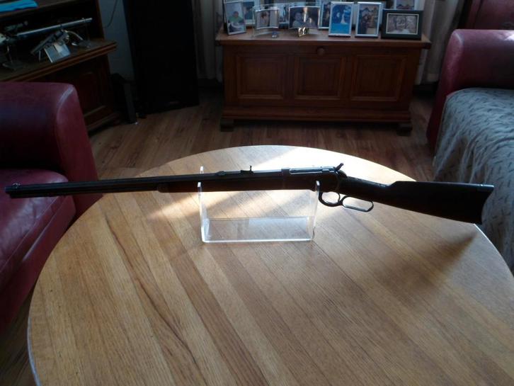 Antiek origineel vrijgesteld Winchester geweer cal..32 WCF., Verzamelen, Militaria | Algemeen, Landmacht, Overige typen, Nederland