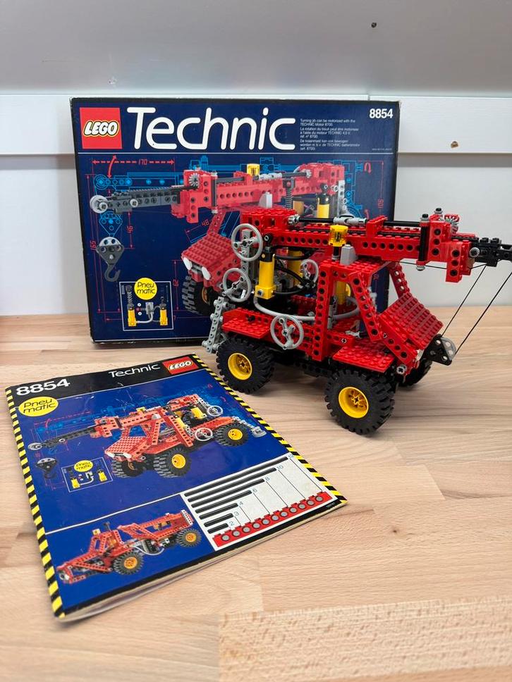 LEGO Technic kraan 8854, Kinderen en Baby's, Speelgoed | Duplo en Lego, Lego, Complete set, Ophalen of Verzenden