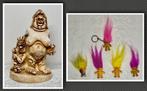Vintage Trol Kunsthars Beeld & Mini Trolls, Ophalen of Verzenden