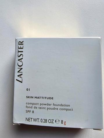 LANCASTER SKIN MATTITUDE FOUNDATION 01 NIEUW** beschikbaar voor biedingen