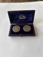 Antieke Art Deco manchetknopen - W. Wray, Birmingham., Ophalen of Verzenden, Heren