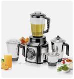 1000W SET 5-in-1 Mixer Blender Juicer 1.5L + bekers rvs, Nieuw, Vaatwasserbestendig, 1 tot 2 liter, Ophalen of Verzenden