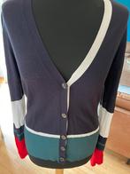 Claudia Sträter dun vest maat 40 blauw groen beige rood, Ophalen of Verzenden, Zo goed als nieuw, Maat 38/40 (M), Blauw