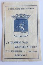 't Wapen van Wonseradeel" Bolsward  (Friesland), Ophalen of Verzenden