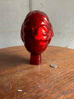 Vintage heksenbol / zonnesymbool – rood glas, Antiek en Kunst, Ophalen of Verzenden