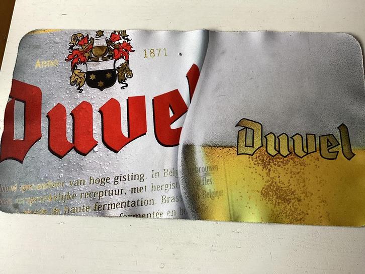 Barmatje Duvel Bier (mancave/thuiskroeg), Verzamelen, Biermerken, Gebruikt, Overige typen, Duvel, Verzenden