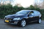 Volvo V60 D6 215pk Plug-in Hybrid 2013 Zwart MARGE, Auto's, 215 pk, Origineel Nederlands, Te koop, 5 stoelen