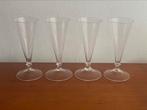 Gerard Muller: 4 Funnel glazen Josephinenhütte, Schreiberhau, Antiek en Kunst, Antiek | Glas en Kristal, Ophalen of Verzenden