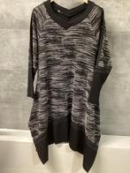 Feestelijke jurk, M.A.T. 46/48 zwart/wit, Kleding | Dames, Grote Maten, Ophalen of Verzenden, Zo goed als nieuw, Zwart, Jurk