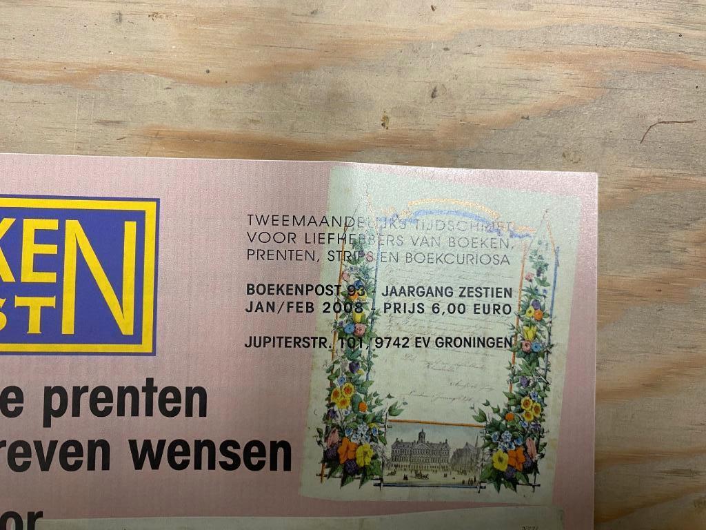 Boekenpost, 78 nummer tussen 1995 en 2008, Boeken, Tijdschriften en Kranten, Zo goed als nieuw, Overige typen, Ophalen