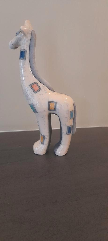 Zuid-Afrikaanse Raku Giraf, Antiek en Kunst, Antiek | Keramiek en Aardewerk, Ophalen