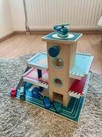Houten garage Hema, Kinderen en Baby's, Speelgoed | Houten speelgoed, Ophalen, Gebruikt, Overige typen