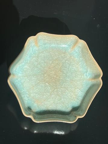 chinees porcelain - Ruyao Ru-bakje D13.5cm  beschikbaar voor biedingen