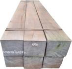 Azobé hardhouten palen / balken 30x32 cm 3.70 m lang