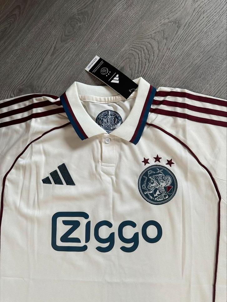 AFC Ajax 3rd derde shirt senior 2025-2026 maat 4XL / XXXXL, Sport en Fitness, Voetbal, Nieuw, Shirt, Groter dan maat XL, Verzenden