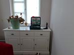 Mooie witte dressoir, kan nog een ronde mee., Ophalen of Verzenden, Gebruikt, 25 tot 50 cm