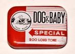 blik grammofoon naalden Dog & Baby gramophone needle tin, Verzamelen, Blikken, Overige merken, Gebruikt, Ophalen of Verzenden