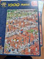 Jan van Haasteren, de tennisbaan, 1000 stukjes, Ophalen of Verzenden, 500 t/m 1500 stukjes, Gebruikt, Legpuzzel