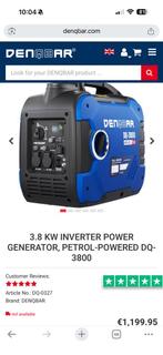 DENQBAR DQ-3800 inverter generator (3.8 kW), Caravans en Kamperen, Camper-accessoires, Ophalen, Zo goed als nieuw
