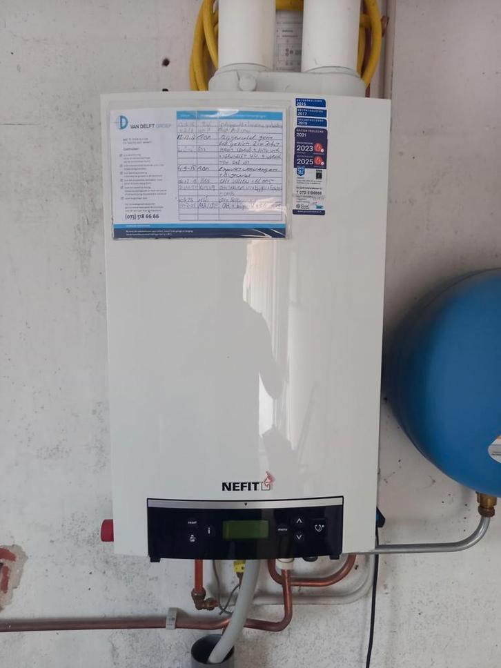 Nefit proline cw3 uit 2013 onderhoud gehad in juli 2025 do, Doe-het-zelf en Verbouw, Verwarming en Radiatoren, Gebruikt, Cv-ketel of Combi-ketel