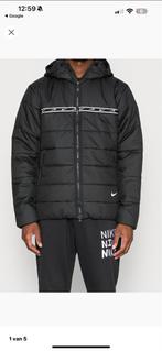 Nike Gewatteerde Jas - Zwart maat M, Ophalen of Verzenden, Zo goed als nieuw, Maat 48/50 (M), Zwart