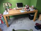 Gratis eiken bureau of eettafel 180x80. Moet zsm weg v, Ophalen of Verzenden, Gebruikt