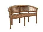 Landelijke klassieke tuinbank - Berwyn teakhout, Niet ingevuld, Nieuw, Ophalen of Verzenden, Niet ingevuld