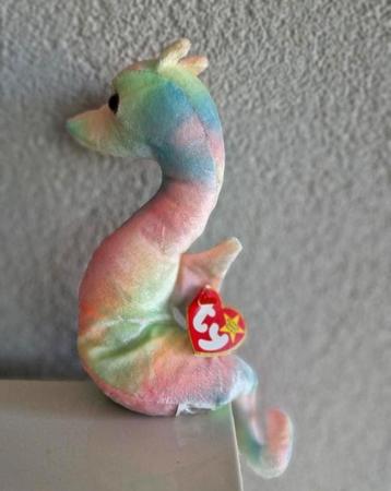 Ty Beanie Babies Zeepaard Neon beschikbaar voor biedingen