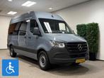 Mercedes Sprinter L2H2 Rolstoelbus, Auto's, Bestelauto's, 12 maanden, Stof, Gebruikt, Zwart