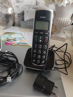 Huistelefoon set fysic, Telecommunicatie, Vaste telefoons | Handsets en Draadloos, Ophalen of Verzenden, Gebruikt, 1 handset, Stralingsarm