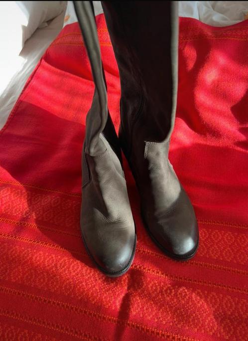 Rapid Soul Nubuck Laarzen Maat 41, Kleding | Dames, Schoenen, Zo goed als nieuw, Hoge laarzen, Groen, Ophalen of Verzenden